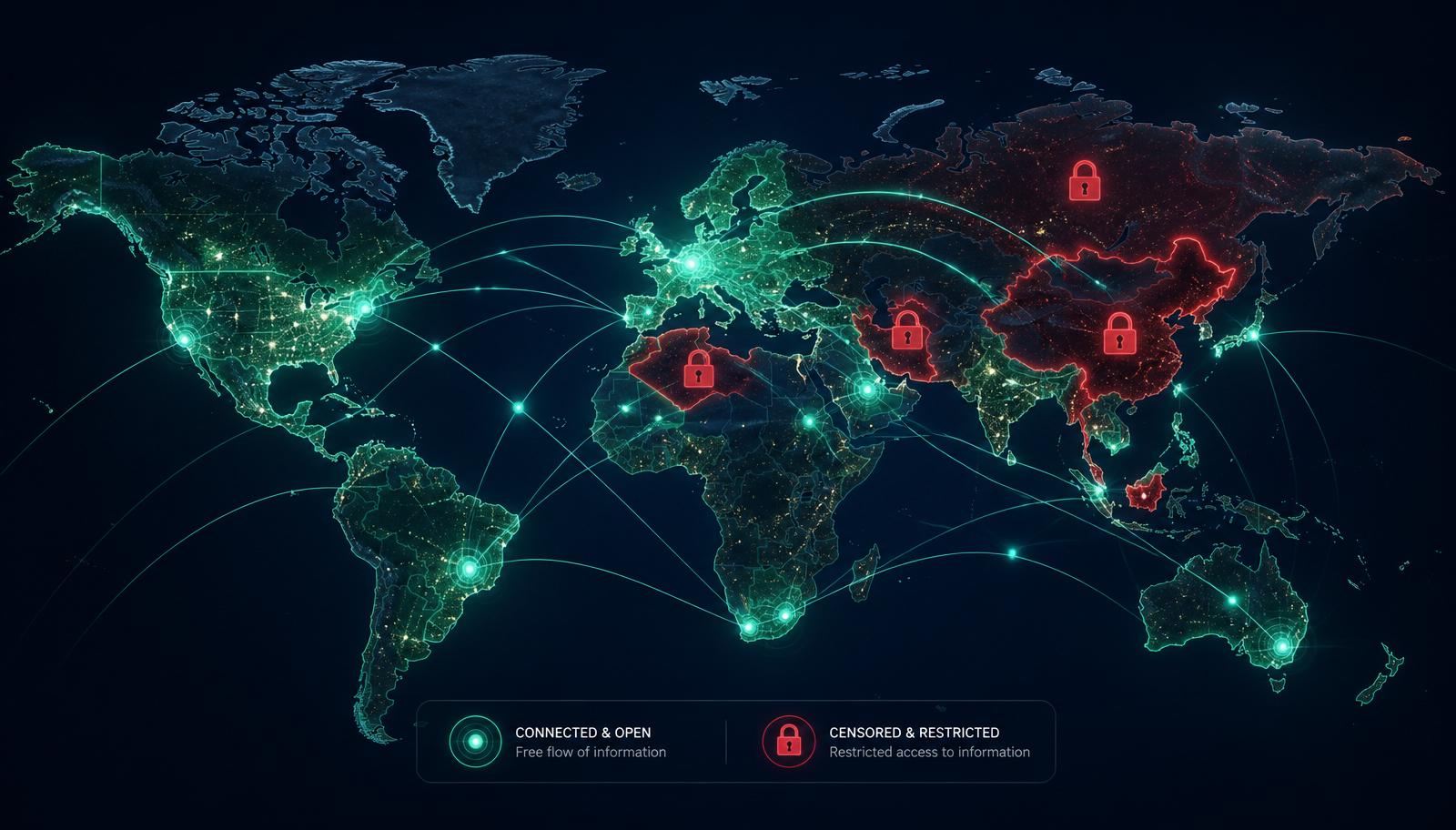 Reach the open internet